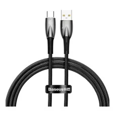 Кабель Baseus Glimmer Series Fast Charging Type-C 100W 1m Black (CADH000401)